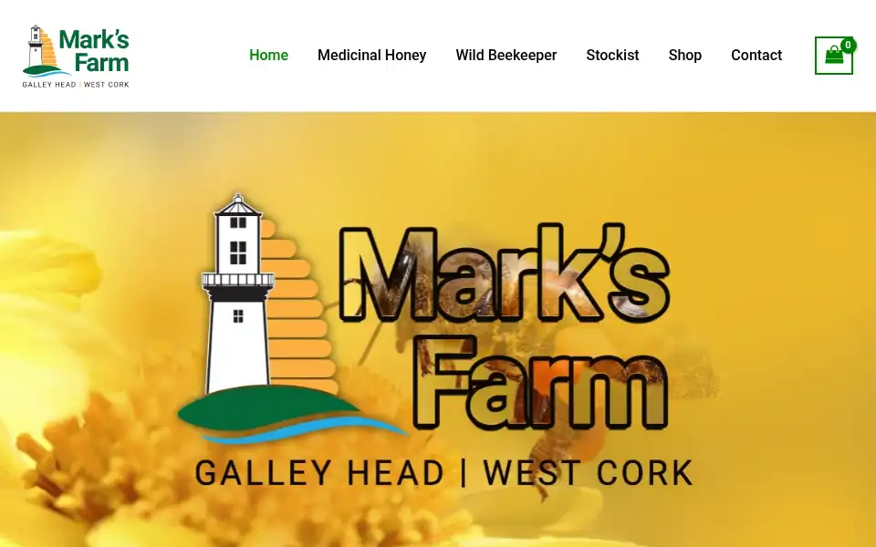 Screenshot of marksfarm.ie