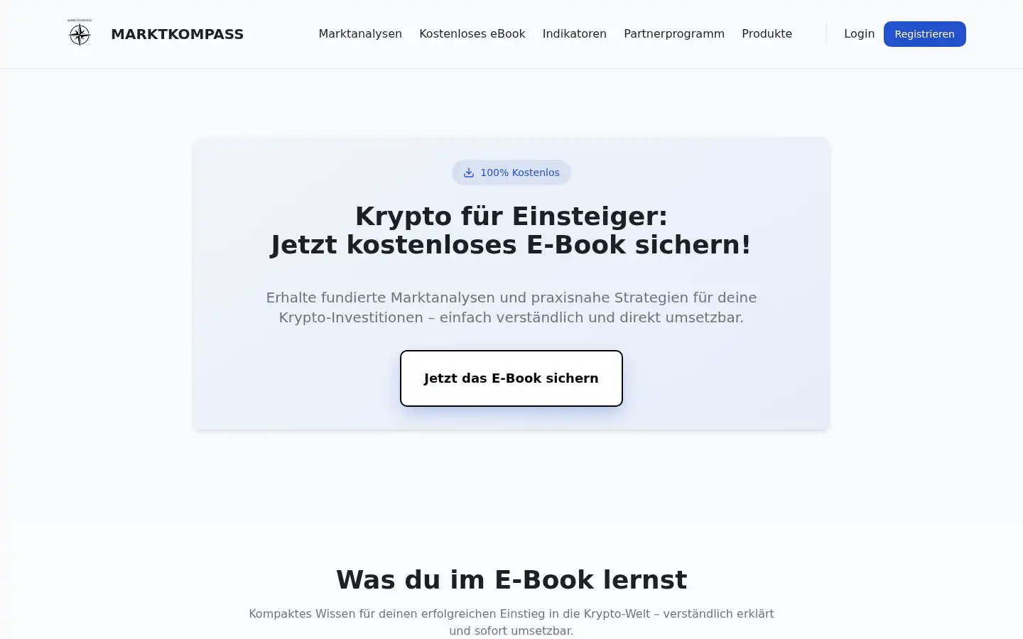 Screenshot of marktkompass.info