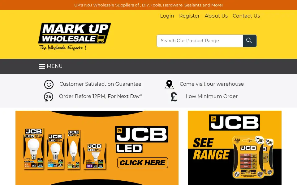 Screenshot of markuponline.com