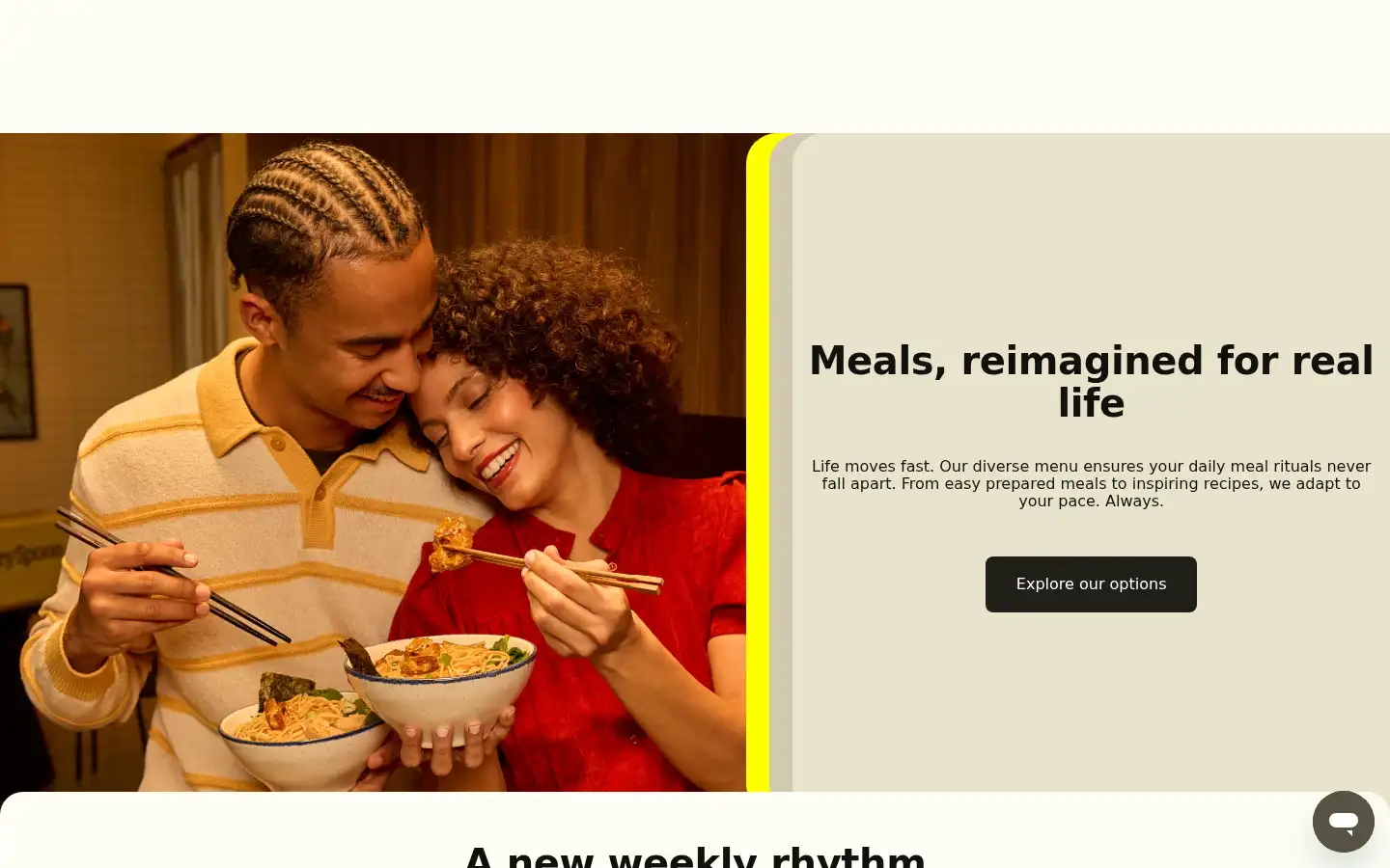Screenshot of marleyspoon.dk