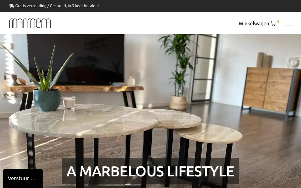 Screenshot of marmera.nl