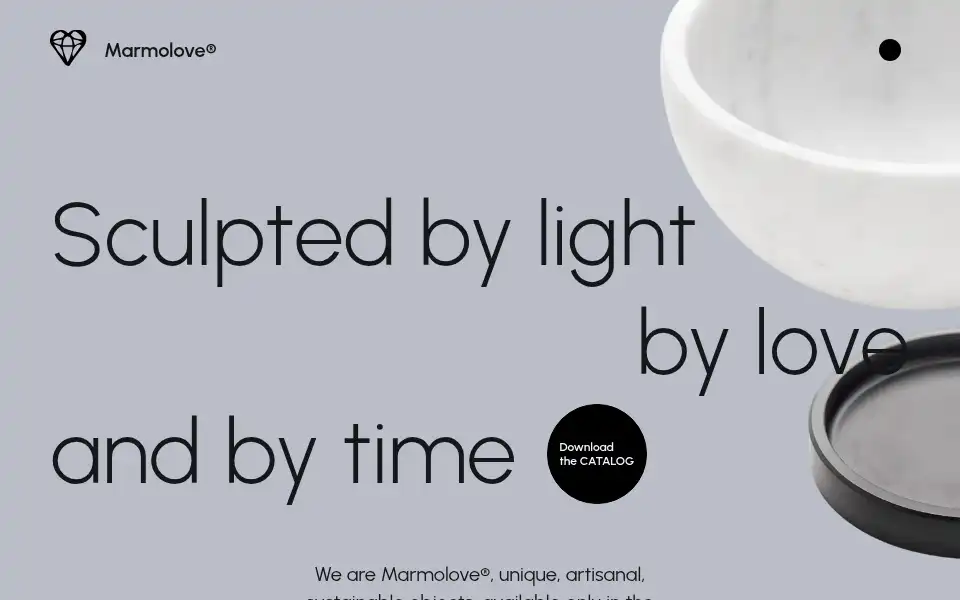 Screenshot of marmolove.com