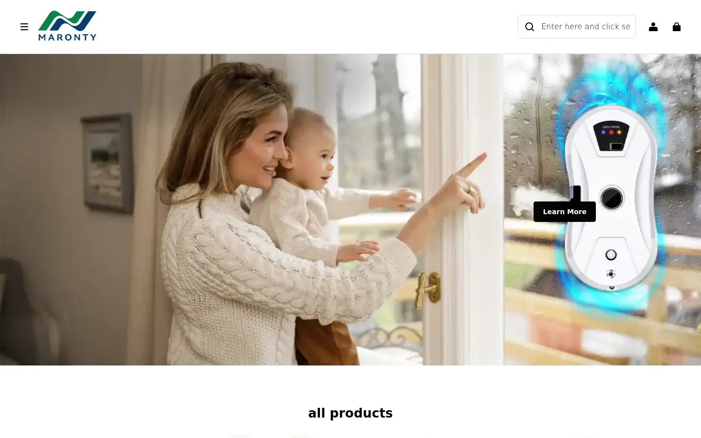 Screenshot of maronty.com