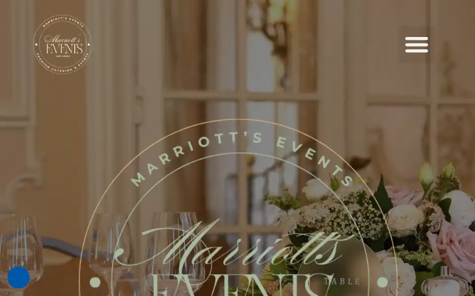 Screenshot of marriottsevents.co.uk