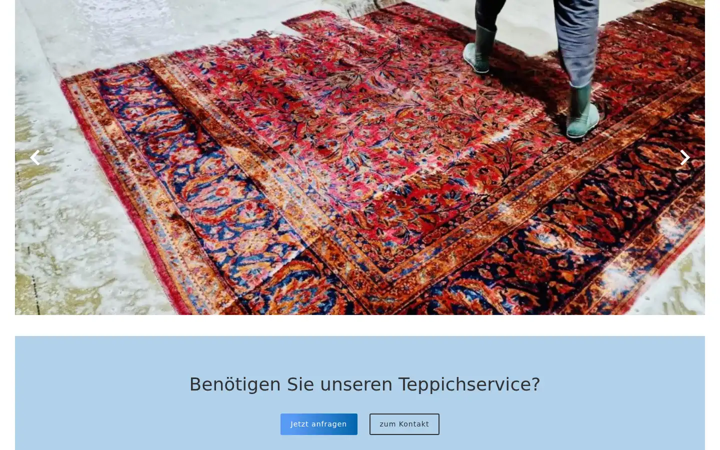 Screenshot of mars-teppichservice.de