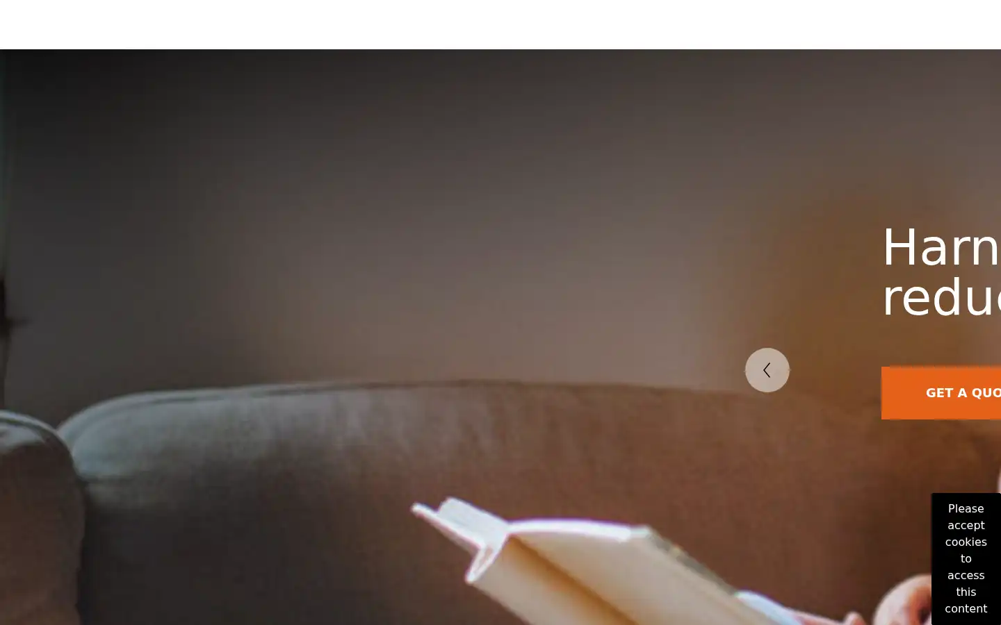 Screenshot of marshallenergy.co.uk