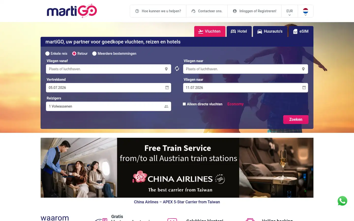 Screenshot of martigo.nl