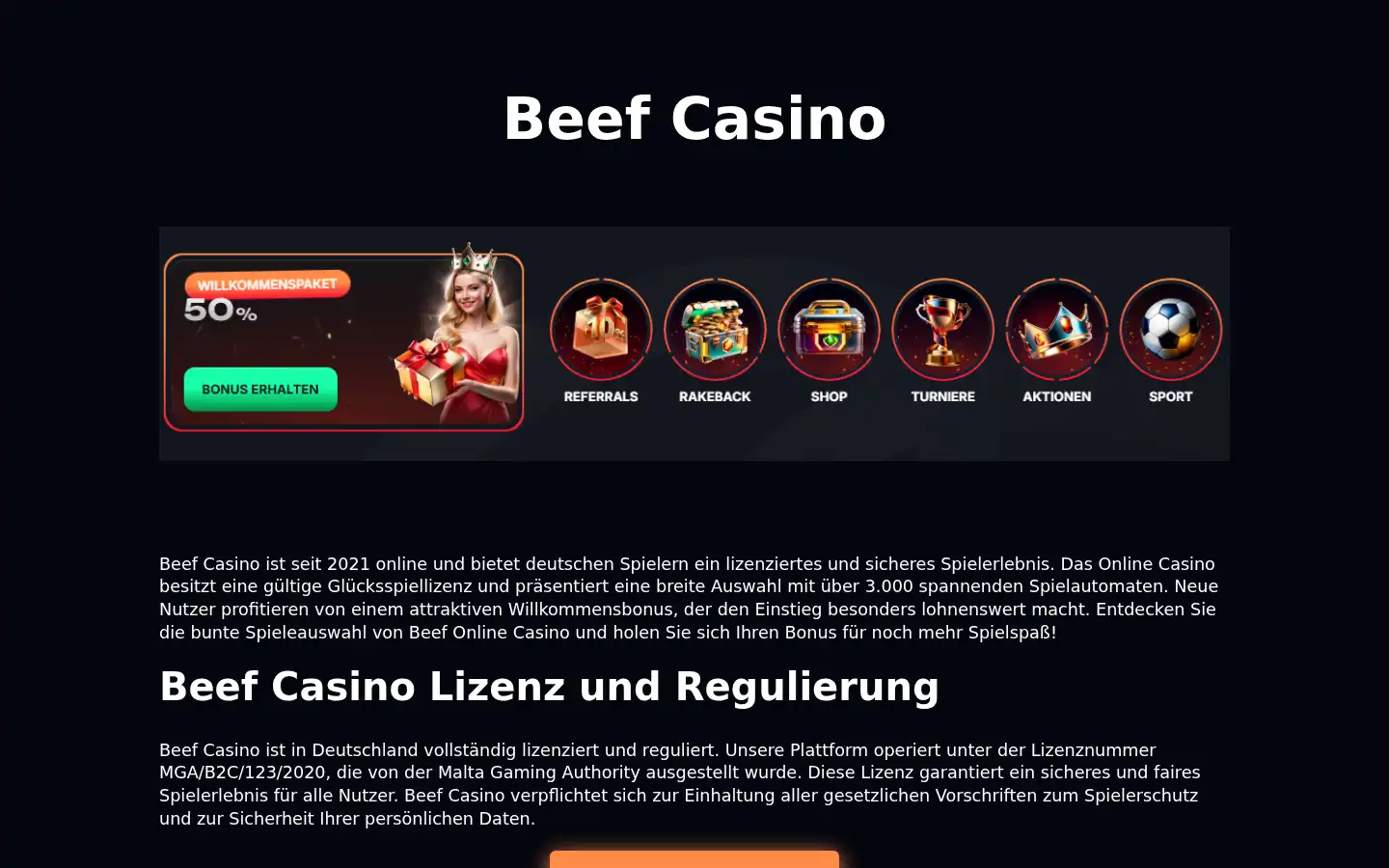 Screenshot of martinagraef.de