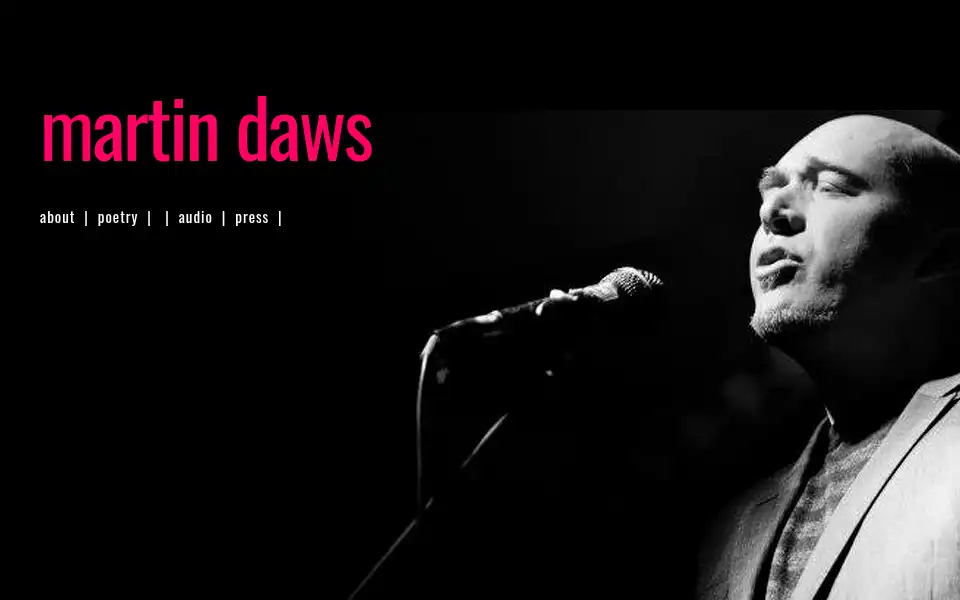 Screenshot of martindaws.com