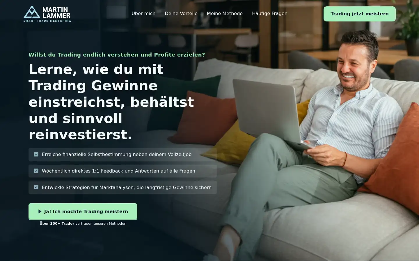 Screenshot of martinlammer.de