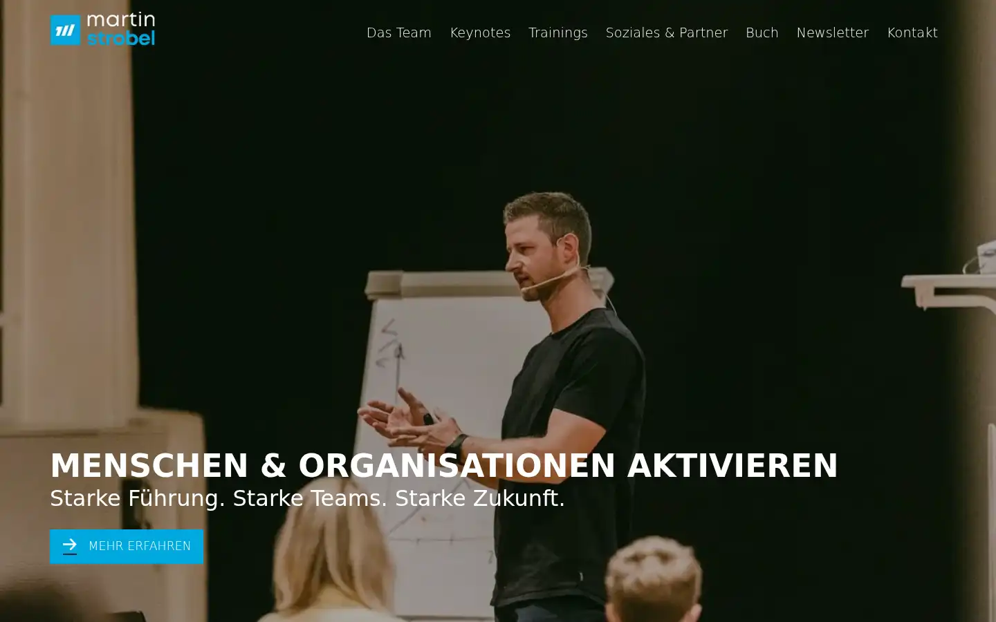 Screenshot of martinstrobel.de