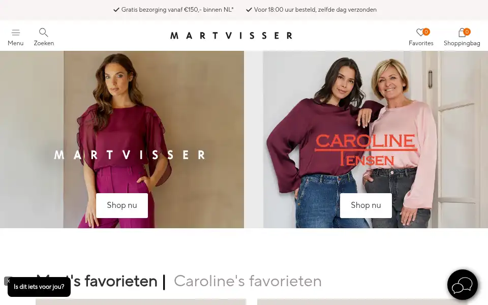Screenshot of martvisser.nl