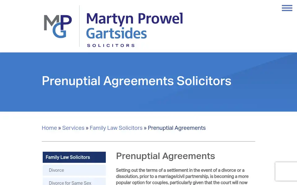 Screenshot of martynprowel.co.uk