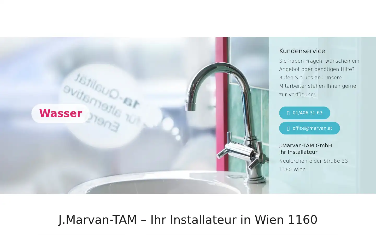 Screenshot of marvan.at
