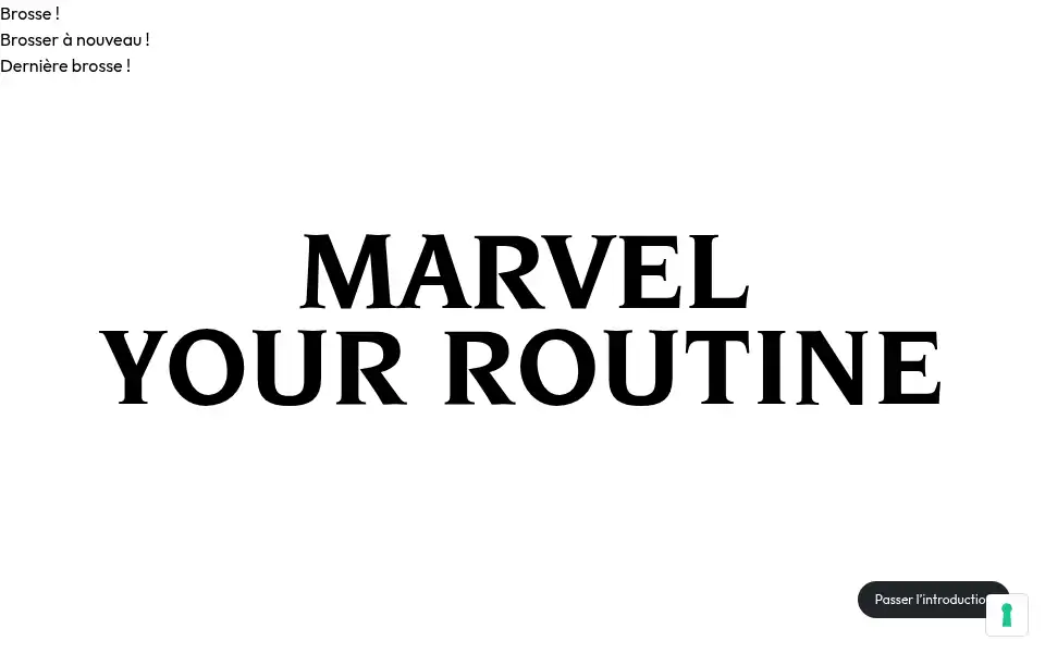Screenshot of marvis.com