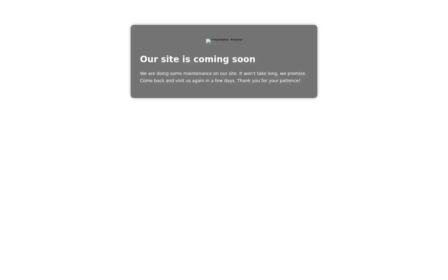 Screenshot of masala-wala.com