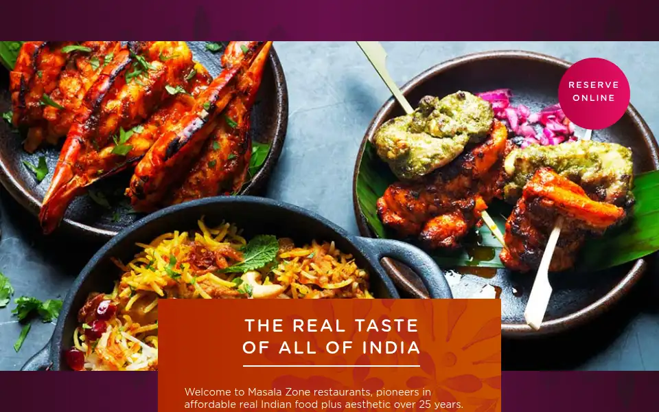 Screenshot of masalazone.com