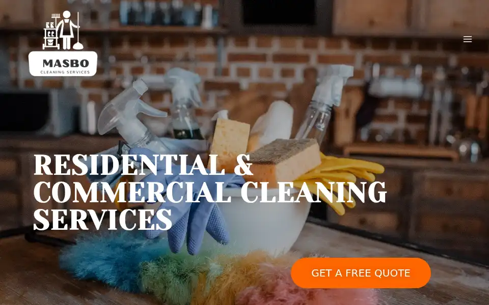 Screenshot of masboclean.co.uk