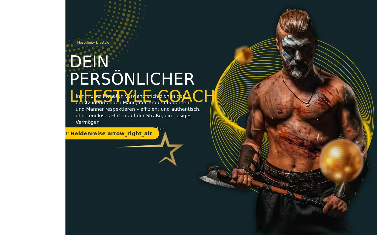 Screenshot of masculinitylifestyle.de