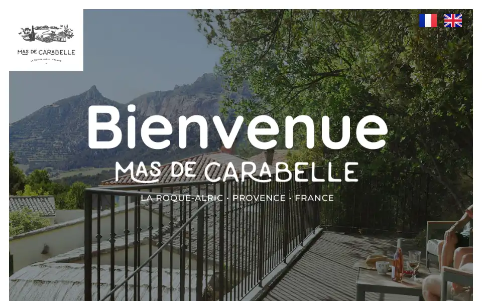 Screenshot of masdecarabelle.com