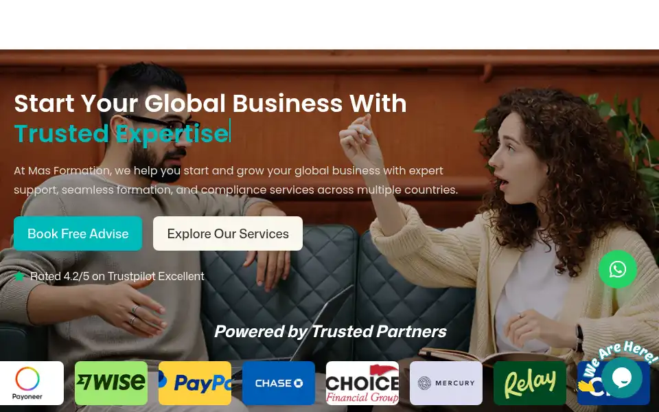 Screenshot of masformation.com
