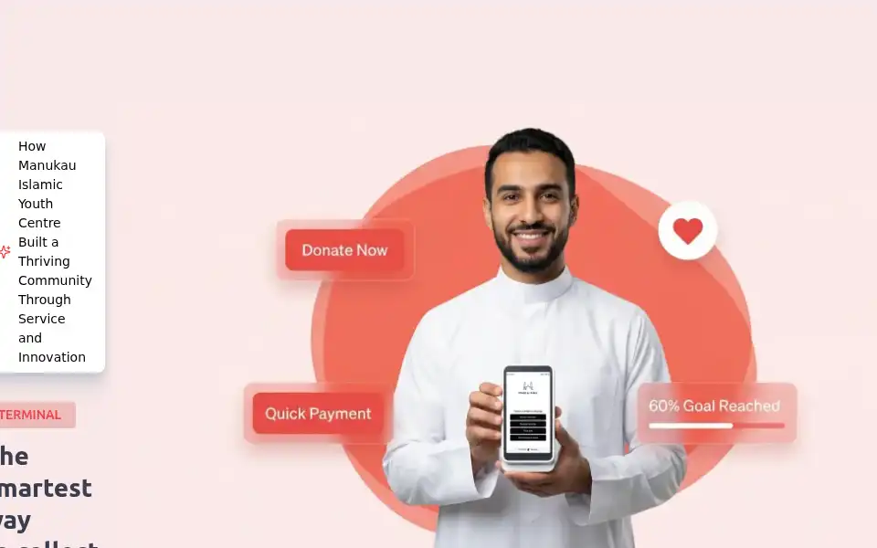 Screenshot of masjidbox.com