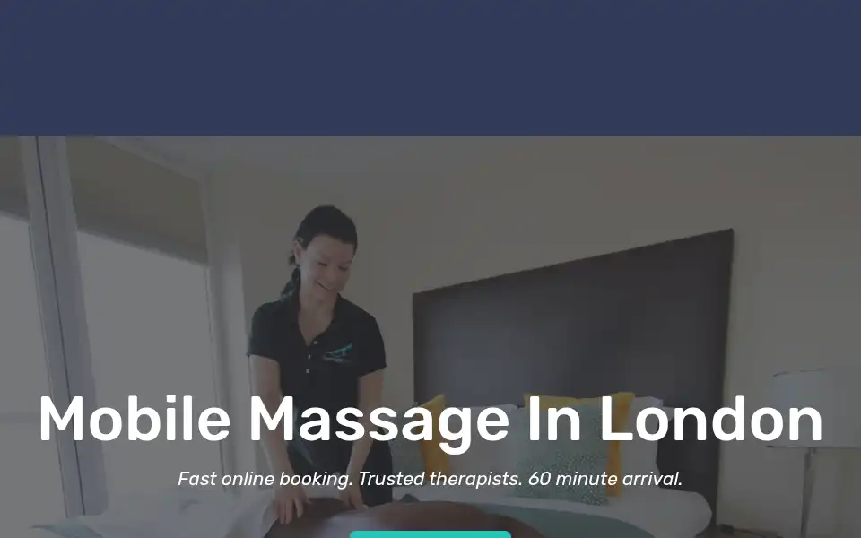 Screenshot of massagepeoplelondon.co.uk