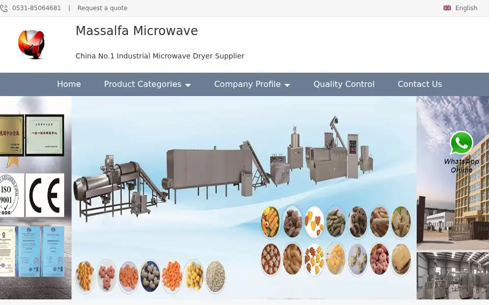 Screenshot of massalfa.org