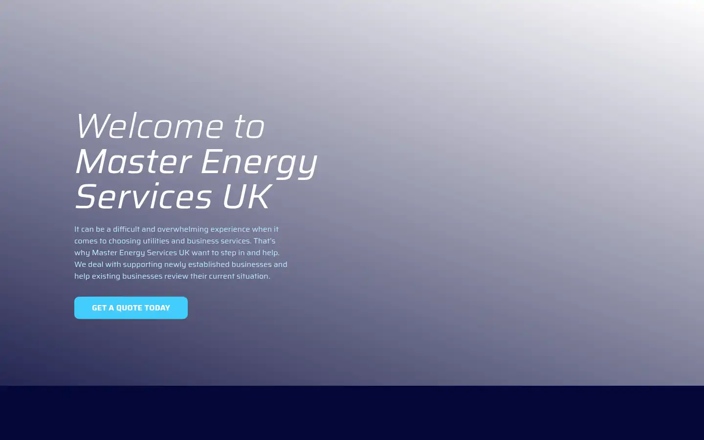 Screenshot of masterenergy.uk