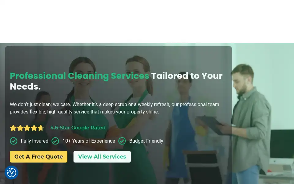 Screenshot of mastergeneralcleaning.ie