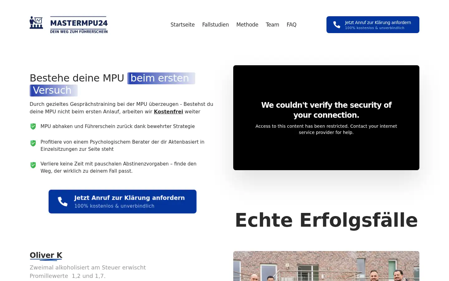 Screenshot of mastermpu24.de