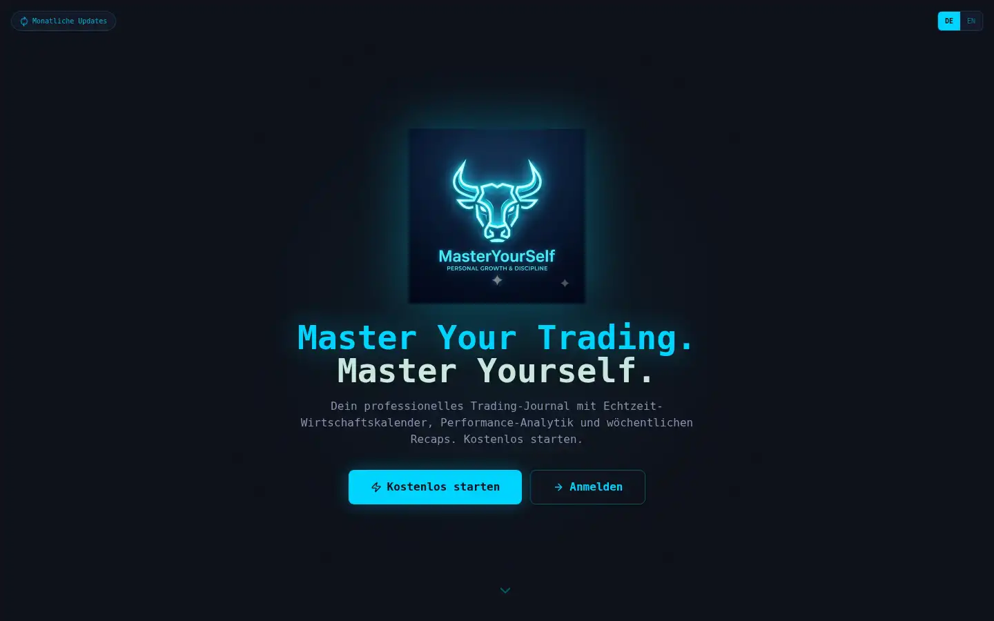 Screenshot of masteryourselfnow.de