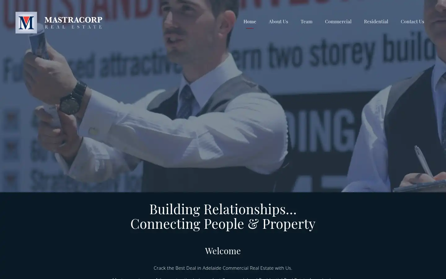 Screenshot of mastracorp.com.au