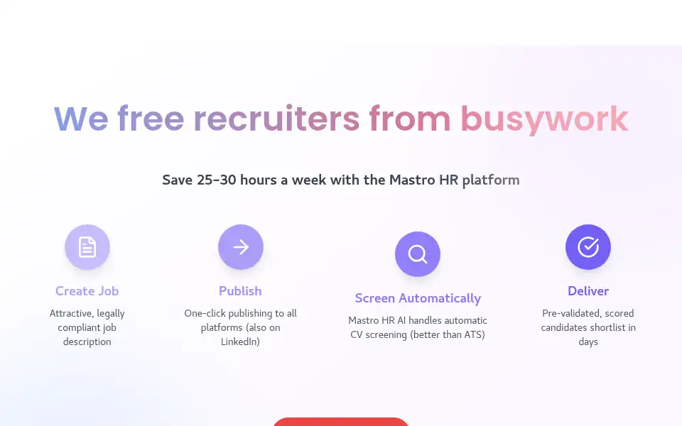 Screenshot of mastrohr.com