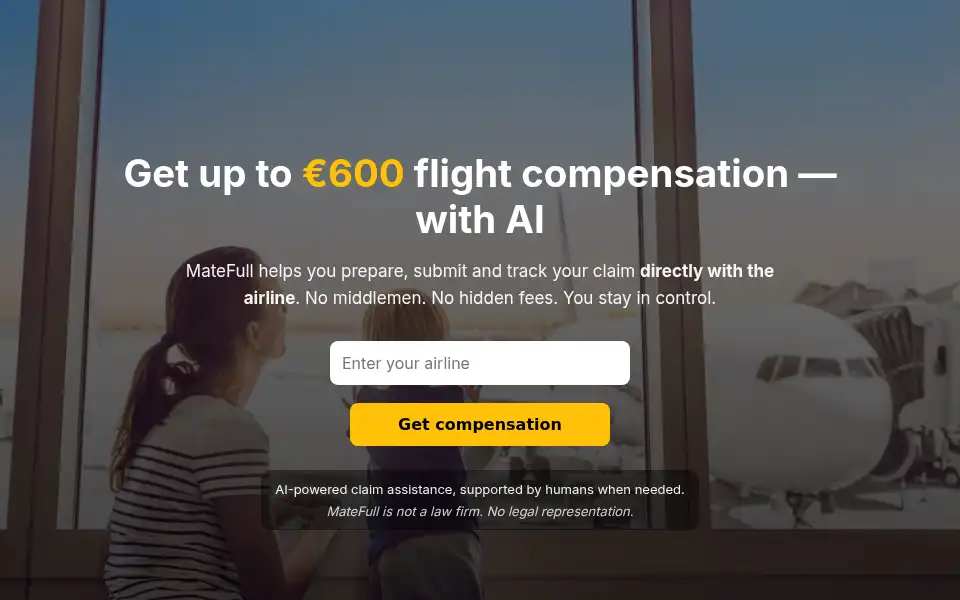 Screenshot of matefull.com