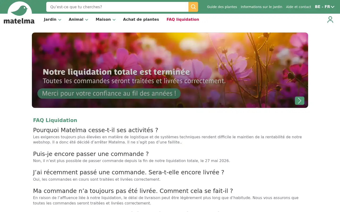 Screenshot of matelma.com