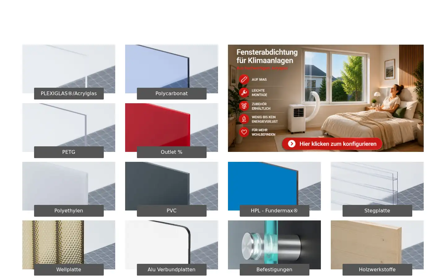 Screenshot of materialfactory.de