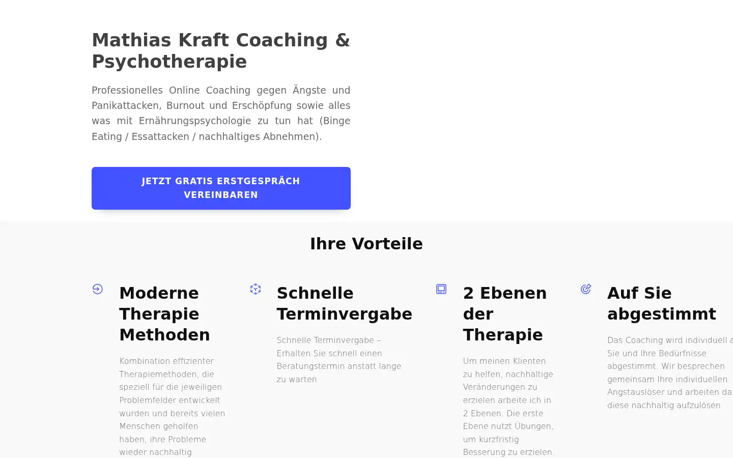 Screenshot of mathiaskraft.com