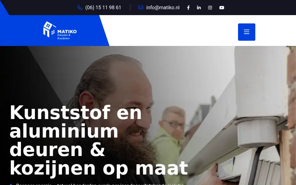 Screenshot of matiko.nl