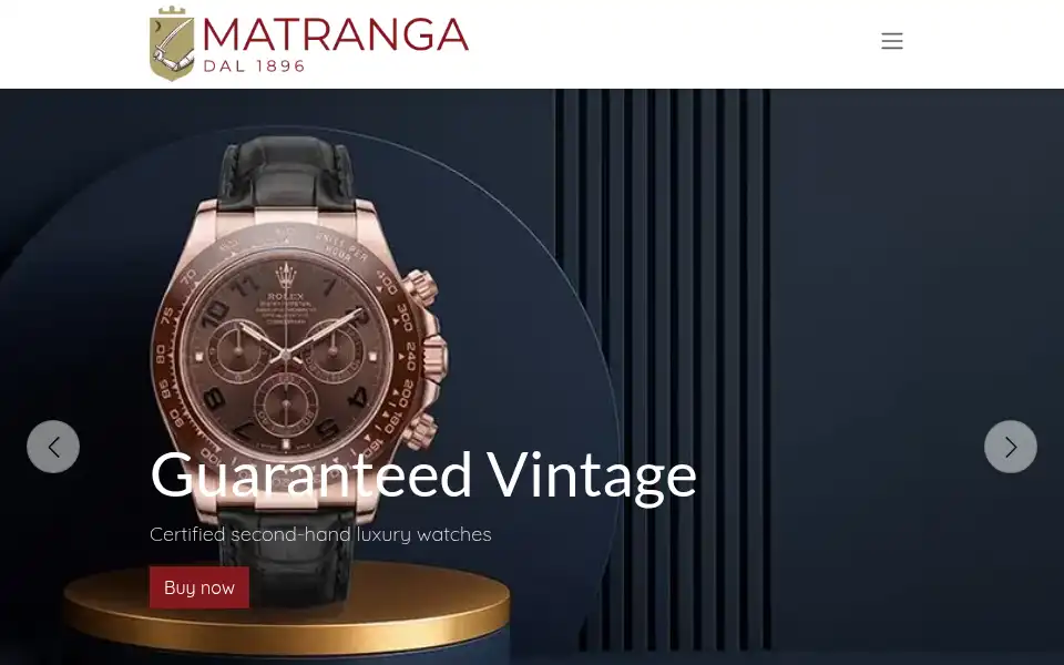 Screenshot of matranga.it