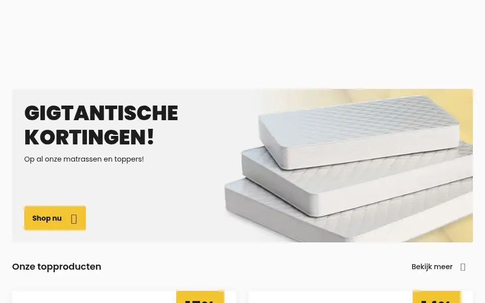 Screenshot of matrasstunt.nl
