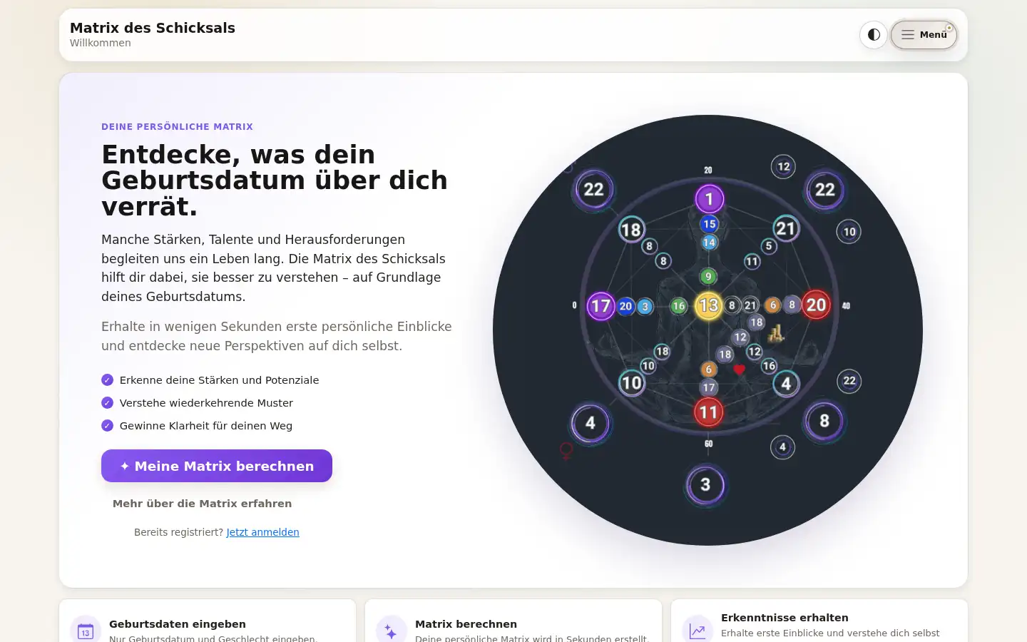 Screenshot of matrixportal.org