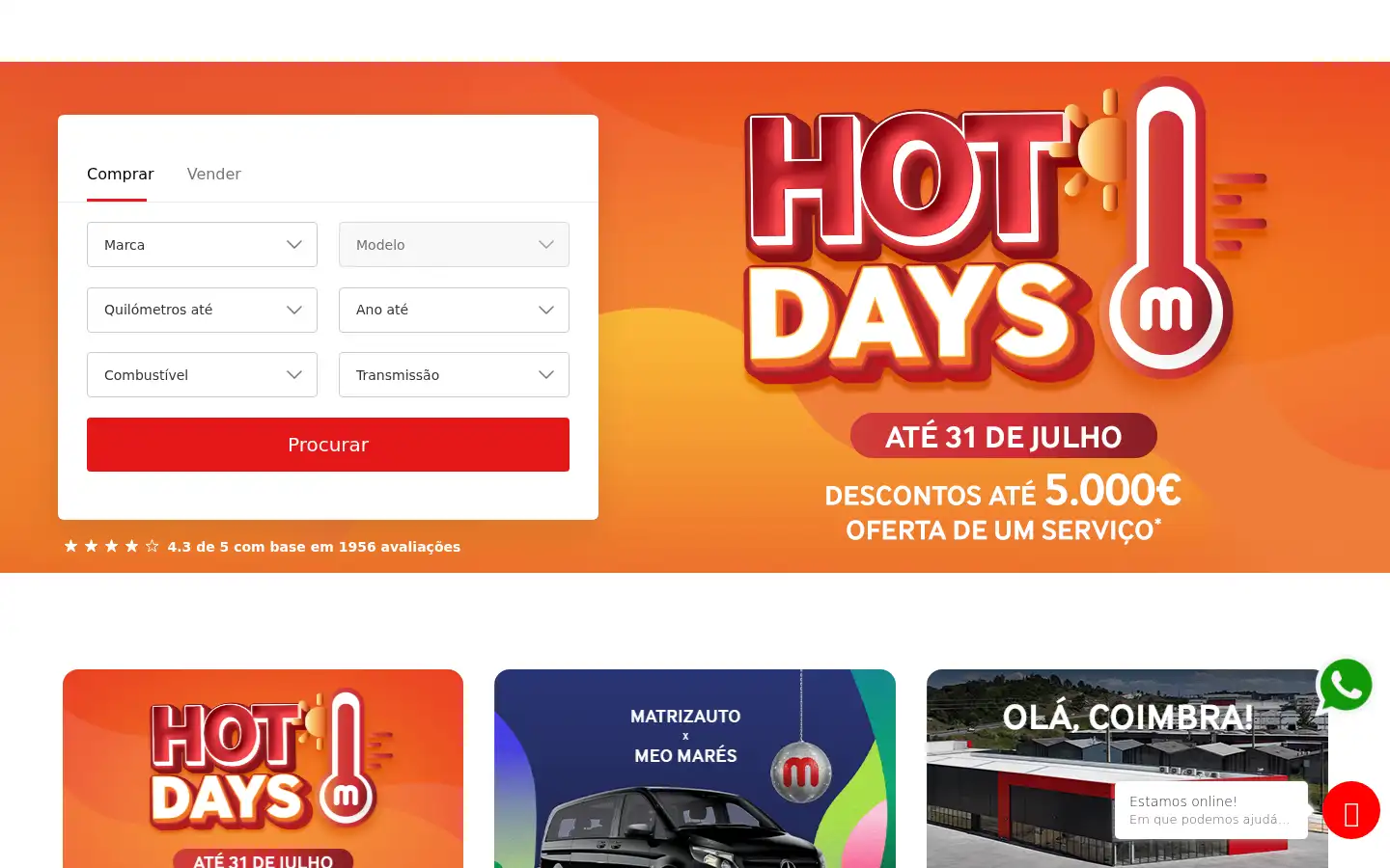 Screenshot of matrizauto.pt
