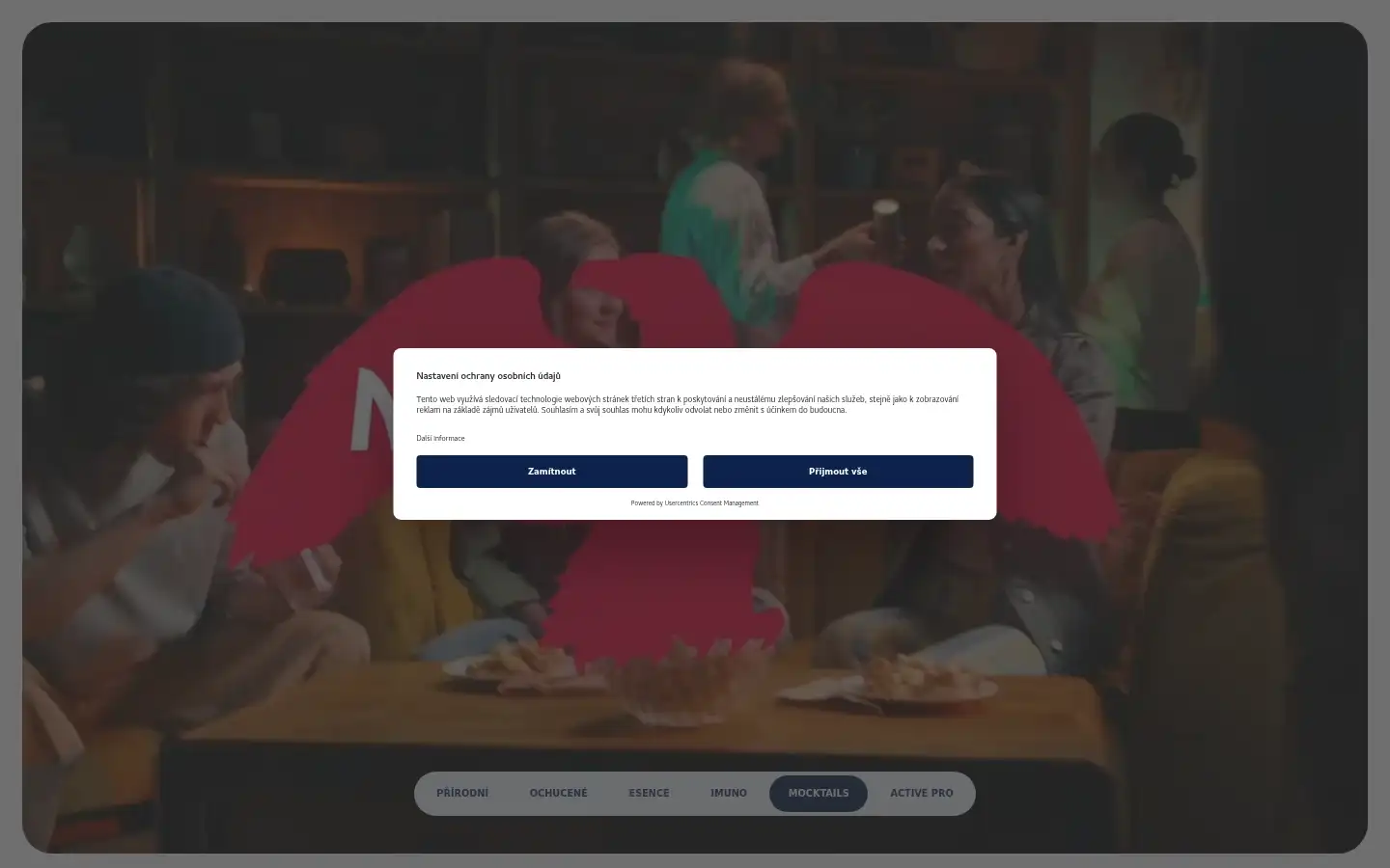Screenshot of mattoni.cz