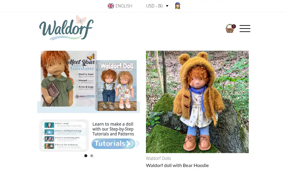Screenshot of maugifts.com