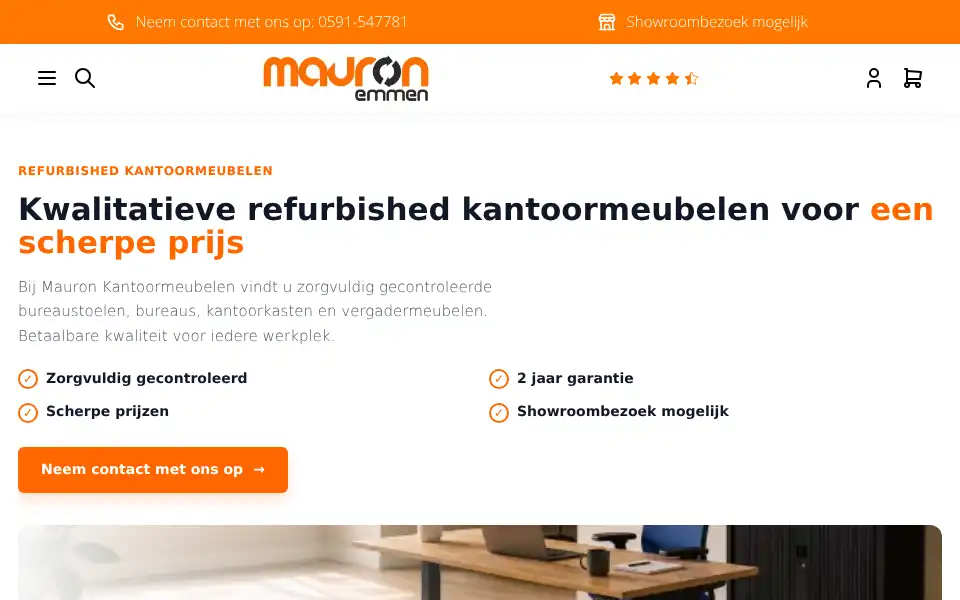 Screenshot of mauron-emmen.nl
