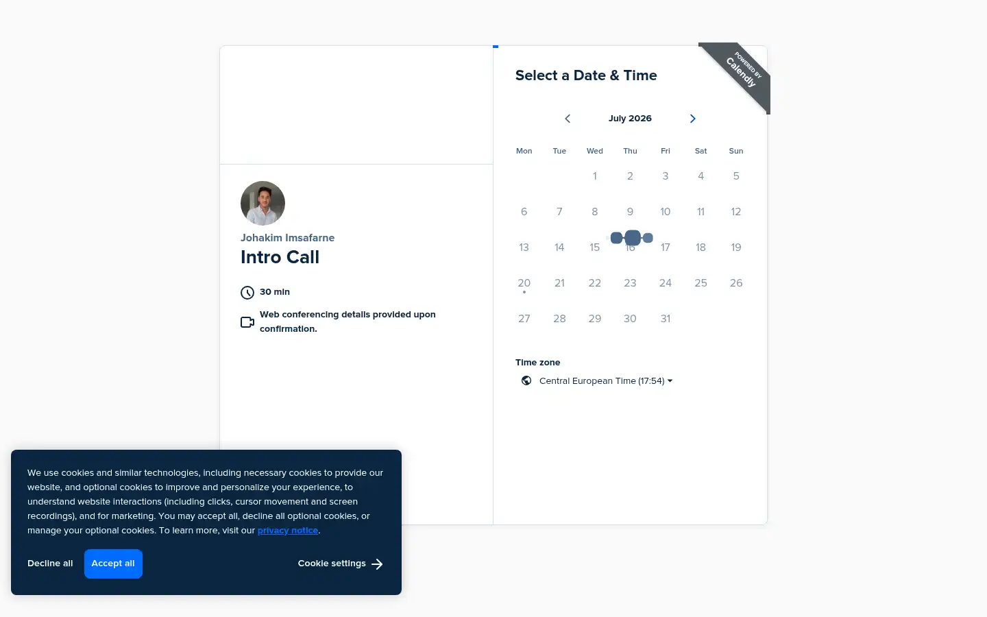 Screenshot of maveriq.ch
