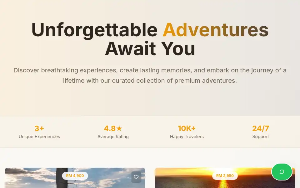 Screenshot of mawalisailing.com