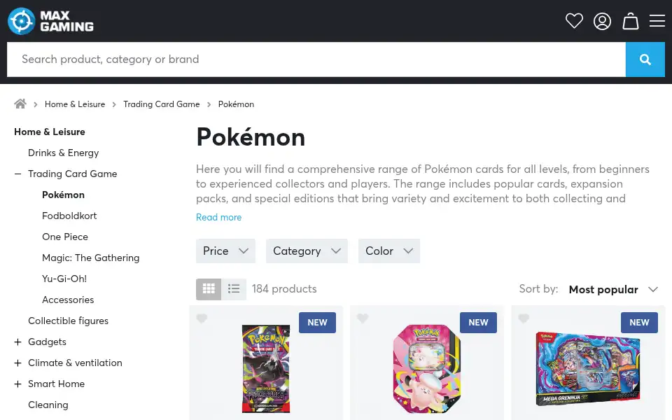 Screenshot of maxgaming.fr