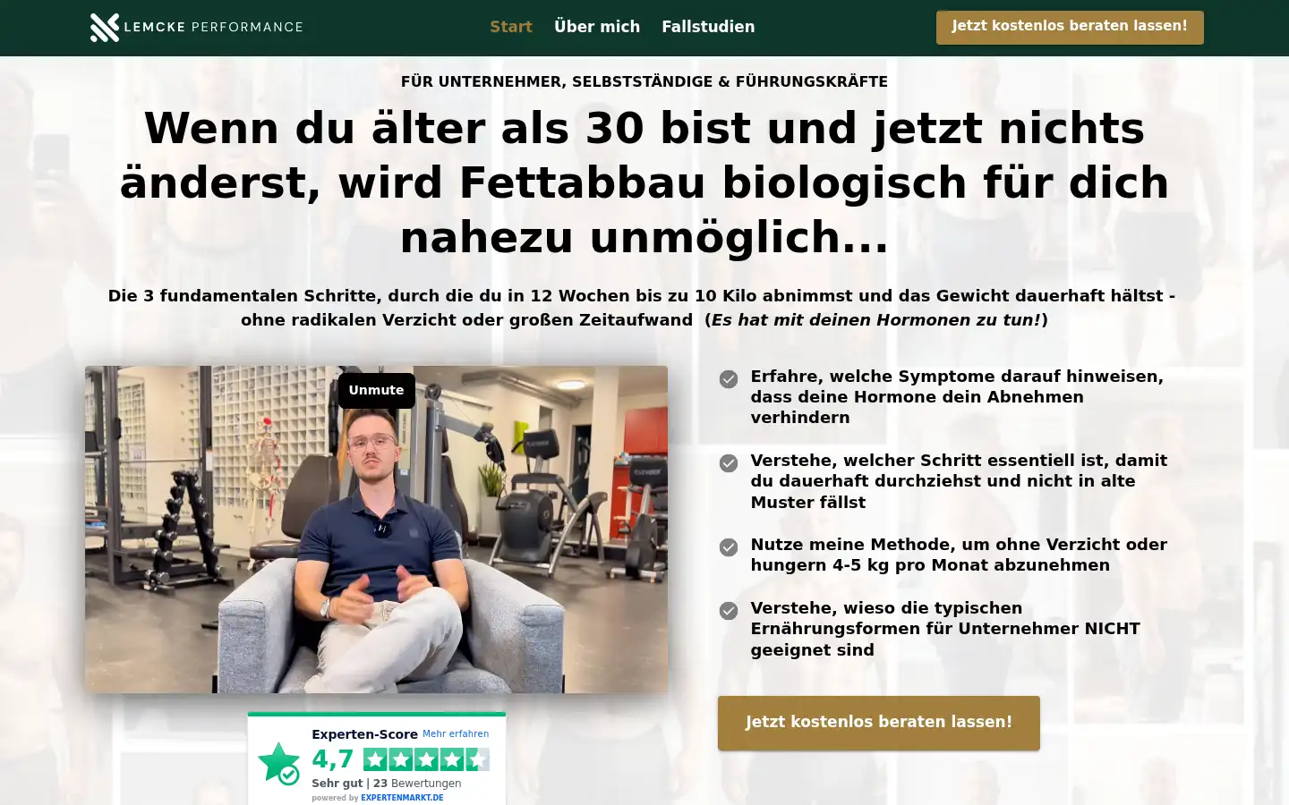 Screenshot of maximilianlemcke.ch